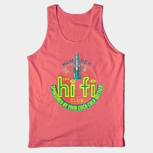 cola hi fi  club Tank Top by retrorockit